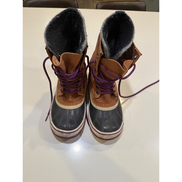 Sorel Winter Snow Boots Waterproof Insulated Lace Up‎ Women's Size 6 - Picture 1 of 9